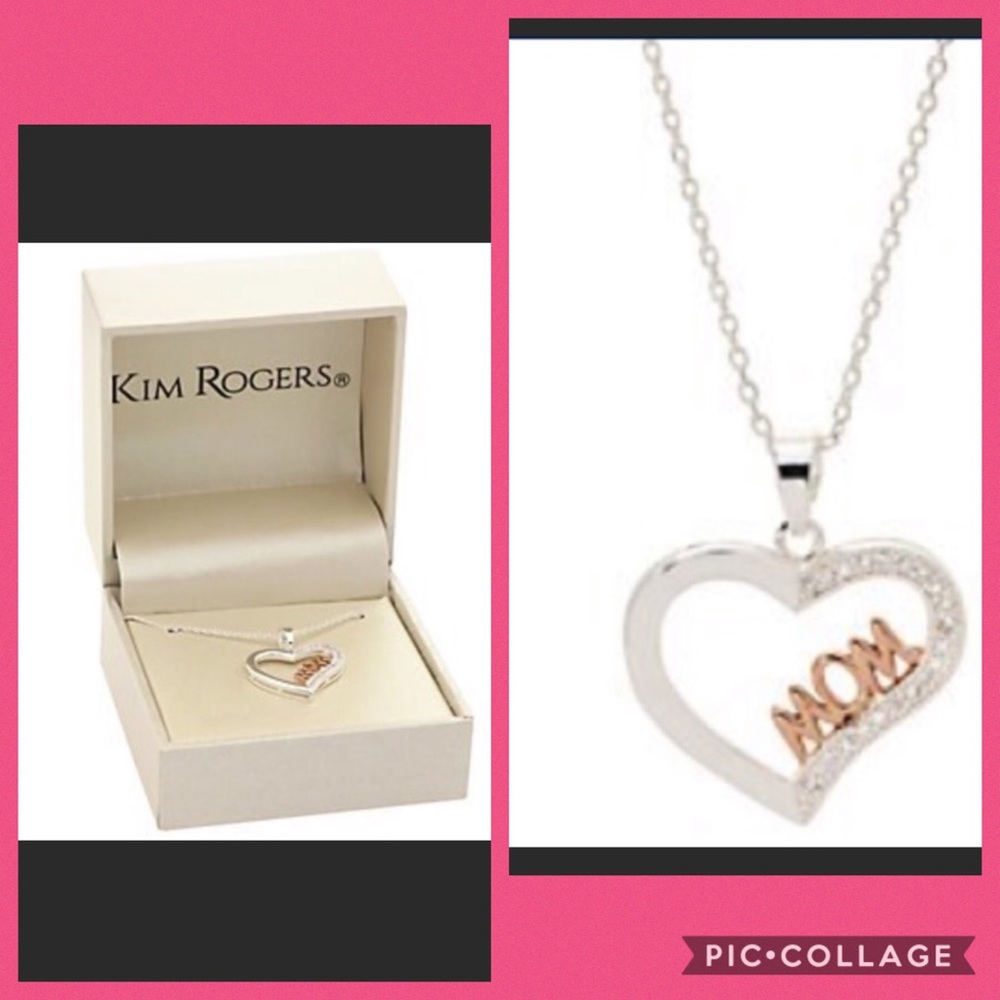 💕Mother’s Day💕 ~ New In Box ~ Heart Cubic Zirconia Necklace